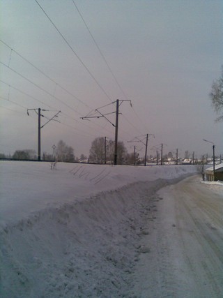 Вид на Транссиб в Направление Нововятска (Andrey Ivashchenko)