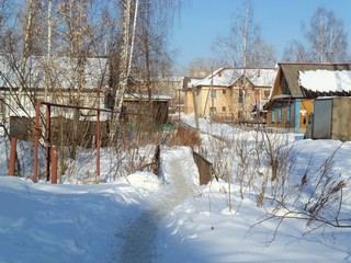 Мост через Люльченку, февраль (Дмитрий Зонов)