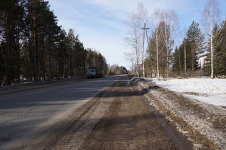 Грязная зимняя дорога в Бахту (Vladok373737)