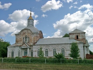 Пророко-Ильинский храм в деревеньке Ильинское, Малопургинский район (Nadezhda Shklyaeva)