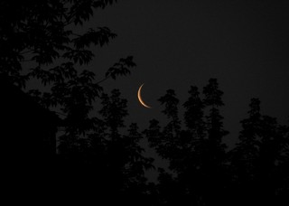 Луна за три дня до новолуния 5.07.2013. (Eugene Sky)
