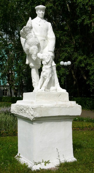 Скульптура Охотника (Boris Busorgin)