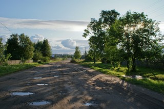 Село Юрьево - Главная улица (α300) (Artemka)