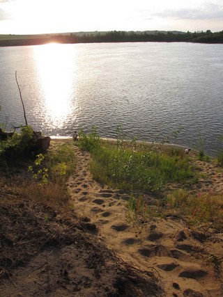 Тёплый вечер на Вятке\\\\\\Warm evening in Vyatka river (WERMUT)