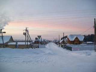 Деревня Машкачи, февраль (Дмитрий Зонов)