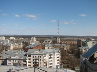 Вид с улици Воровского на телецентр. (ua4nhq)