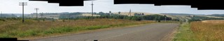 2010.08.13. Панорама: дорога Верхняя Богатырка - Нижняя Богатырка (_art)