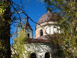 Купола Крестовоздвиженской церкви, Анкушино (Дмитрий Зонов)