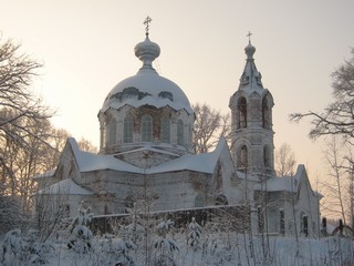 Церковь в с.Трёхречье с севера (Дмитрий Зонов)