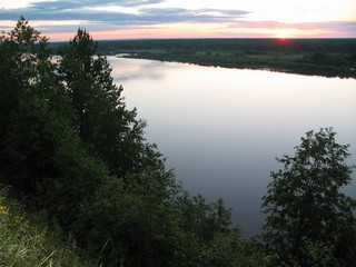 Вид с берега Вятки в сторону Котельнича (Sergey Vershinin)