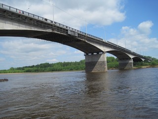 Мост через реку Вятку (Наталья Касимова)
