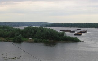 Вид на р.Вятка и ж/д мост в Вятских Полянах (Alexandr Litvinenko)