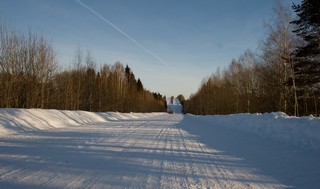 Зимняя дорога в Лутошкино (Юрий Зыкин)