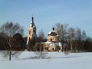 Церковь в Анкушино (Дмитрий Зонов)
