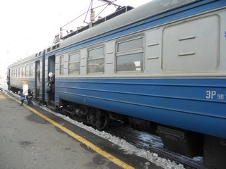 Электропоезд переменного тока ЭР9ПК-152 прибыл на станцию Киров (Andrey Ivashchenko)