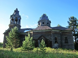 Спасо-Преображенская церковь села Быстровского. (Костромич)
