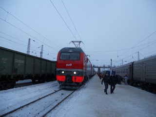 Электровоз ЭП2К-170 с поездом Москва-Новосибирск (Andrey Ivashchenko)
