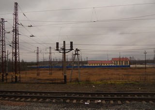 Тяговая подстанция на станции Ацвеж (Andrey Ivashchenko)
