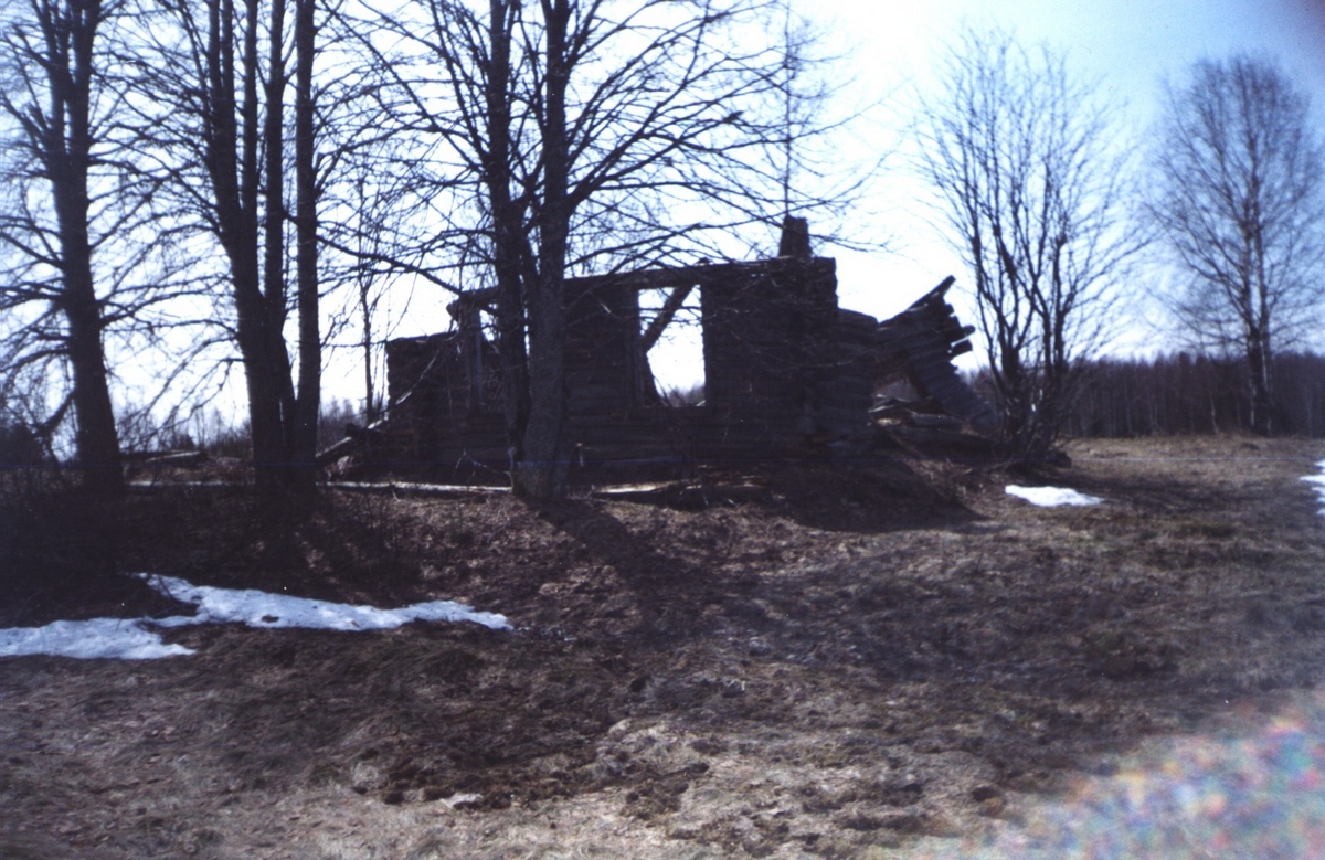 Развалины на месте посёлка Гниловка, 2004 год