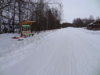 Остановка п. Лебедёвский (bokax)