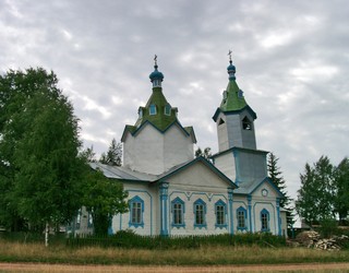 Деревянная церковь Ильи Пророка в селе Васильевском. 1893 год (Nadezhda Shklyaeva)