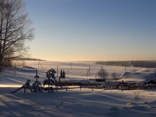 Поля Вятские у Лузы (Дмитрий Зонов)