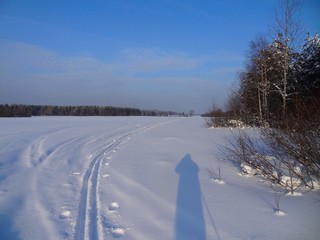 д. Лыковы развилка на д. Стрелковы (bokax)