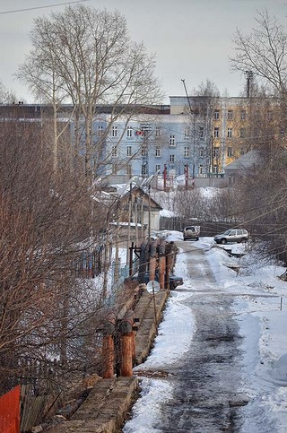 ул.Березничная, вид на завод (Денис Логиновский (denlog))
