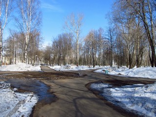 В Гагаринском парке, апрель (Дмитрий Зонов)