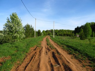 Майская дорога - глиняный асфальт (Дмитрий Зонов)