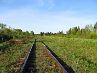Железная дорога на Слободской (Дмитрий Зонов)