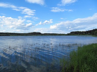 Голубые волны, пруд на р.Спировке (Дмитрий Зонов)