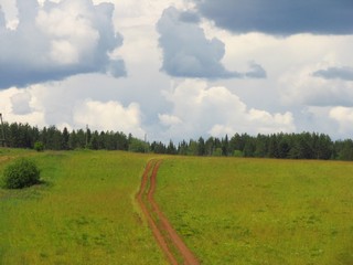 Дорога и ЛЭП (Дмитрий Зонов)