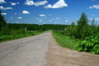 село Кокино на выезде в сторону Юрьи (Юрий Зыкин)