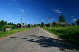 Дорога в с. Лекма, деревня Заселье (Юрий Зыкин)