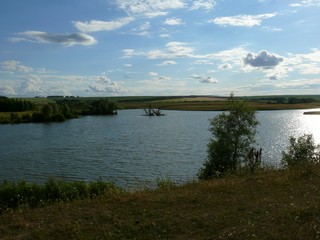 Пруд у деревни Янга-аул (Chimik)