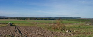 Вид на село Дебесы и гору Байгурезь с холма, на котором расположена деревня Большой Зетым (Nadezhda Shklyaeva)