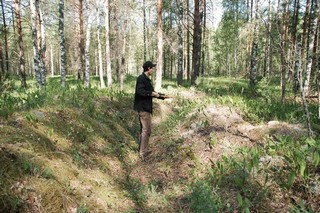 Окопы тренировочных лагерей времен Великой Отечественной войны. Searching in entrenchments of training camps of times of the Second World War (Mikhail.Romashov)