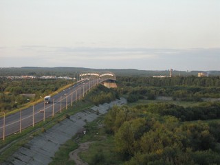 Филейский мост вечером (Дмитрий Зонов)