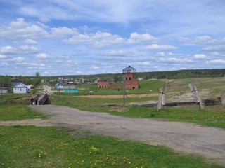 с.Кажым (ул.Советская, пешеходный мост через р.Кажым) (Изместьев А.Ю.)