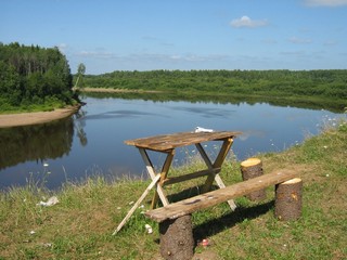 На высоком берегу. Кафешка. (Дмитрий Зонов)