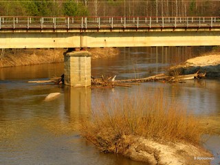 Кундыш 2009. Весенний затор для байдарок. (V.Yarochenko)