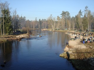 Река Юшут. Мочалищинский мост. Республика Марий Эл. Россия. Май 2008 г. (Alex Van Shumm)