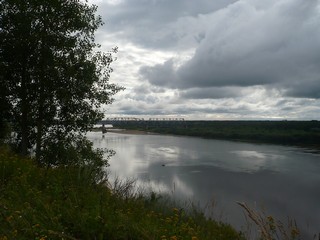 Вятка река, мост. (rvoro)