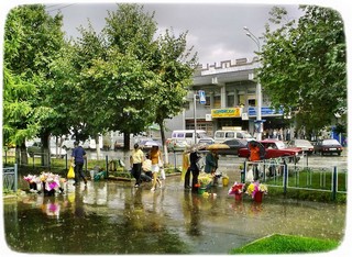 Летний дождь в Йошкар-Оле. (gogabig)