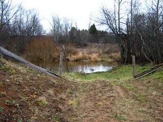 Брод через Медянку. (Дмитрий Зонов)