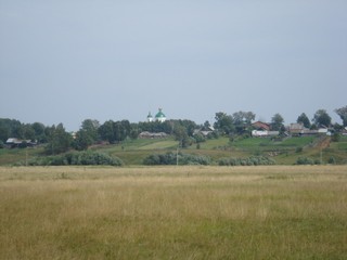 Вид с поля на село (shag2479)