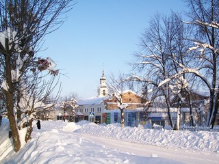 Улица Советская, январь 2010. (Дмитрий Зонов)