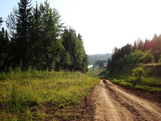 д. Красногорье (вид с горы на реку) (MagDi)