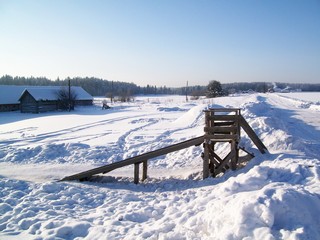 Детская горка в с.Волково (Дмитрий Зонов)